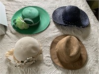 LADIES HATS INCLUDING LORI HENLE, FAIR WEATHER