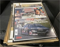 5 NASCAR Dale Earnhardt Framed Photos.