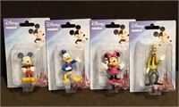 4 Carded Disney Figurines