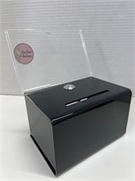 MAX GEAR Acrylic Suggestion Box w/Keys Inside