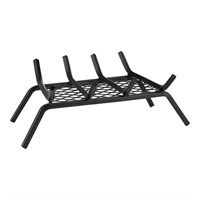 Fireplace Grate Solid Steel for Wood Burning Firep
