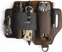 Topstache EDC Multitool Sheath for Belt,Leather Be