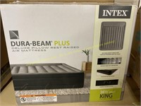 Intex king deluxe airbed