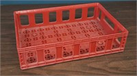 Vintage plastic Coke bottle holder holds 24