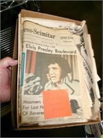 1977 ELVIS NEWSPAPERS