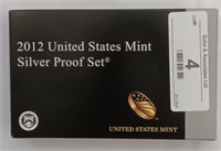 2012 US Mint Silver Proof Set