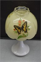 Westmoreland Glass Butterfly Fairy Lamp