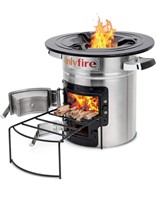 Portable Wood Burning Camp Stove