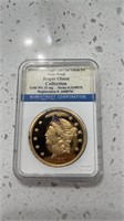 1850 O double eagle gold clad tribute proof