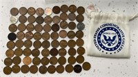 73 Wheat pennies