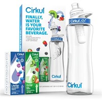 Cirkul 32oz Plastic Starter Kit with Navy Blue