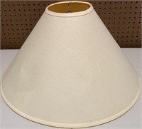 22” diameter cream color lamp shade