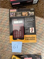 Craftsman construction calculator