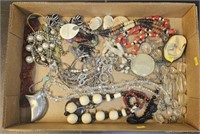 Costume Jewelry Necklaces Flat