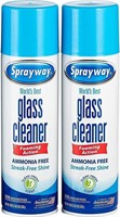 Sprayway  Glass Cleaner  19 Oz Cans  Pack of 2