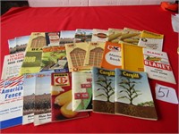 25 - 1970'S SEED CORN POCKET BOOKLETS