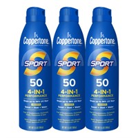 Coppertone SPORT SPF 50 Spray 5.5 Oz