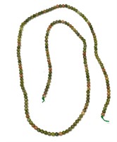 Natural 15.5" Strand Multi Color Unakite Beads