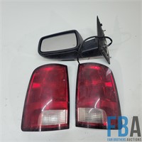 4th Gen Dodge Tail Lights and Mirror