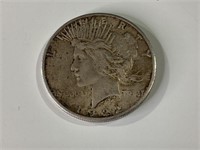 1922 S Peace Silver Dollar,VG