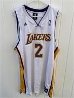 NBA Los Angeles Lakers Derek Fisher # 2 Jersey