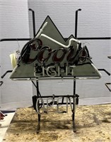 "Coors Light Open" Neon Sign