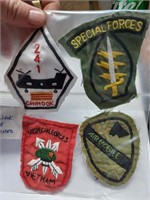 Lot of Vietnam War Hand Made Military Patches
