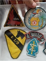 Lot of Vietnam War Machine Made Military Patches