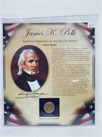 2009 Polk Presidential $1 & Postal Comm