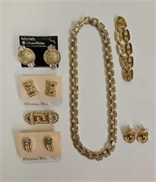 Vintage New Monet & Christian Dior Jewelry