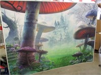 5' x 7' Alice in Wonderland Photo Backdrop