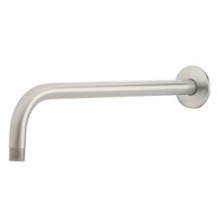 Project Source Brushed Nickel 12.4-in Shower Arm
