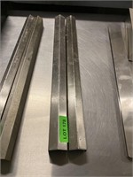 Stainless Steel Fryer Joining Bars x 2