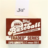 1990 Topps Traded Baseball cards complete set