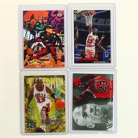 Lot of 4 Michael Jordan basketball cards 1994-1997