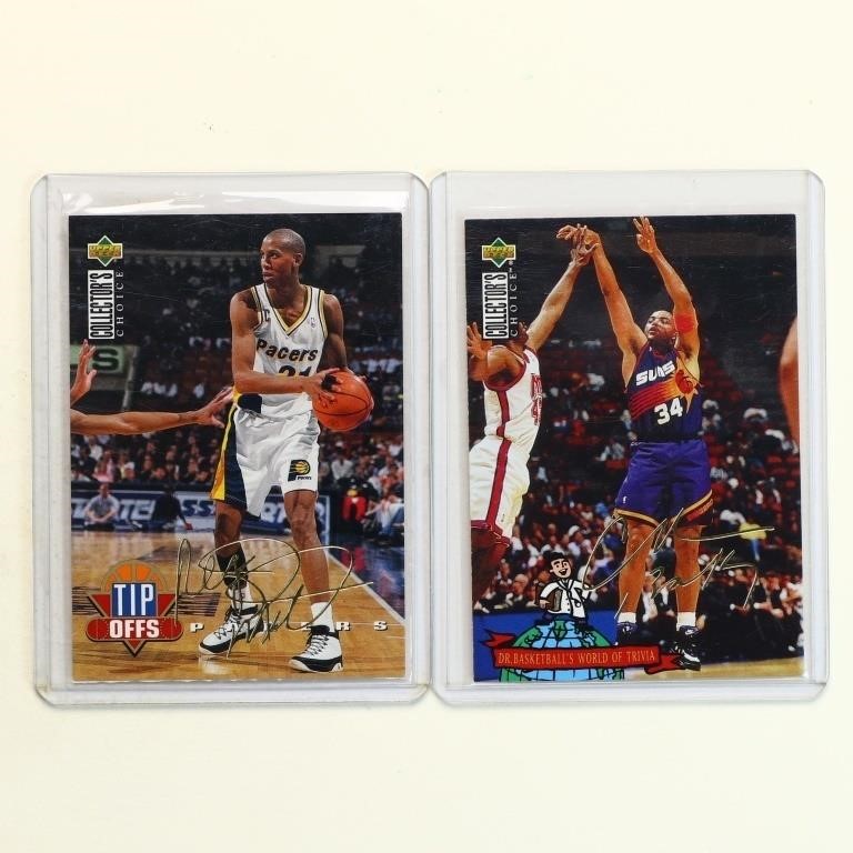 Lot of 2 1994 Collectorâ€™s Choice Basketball GOLD