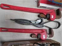 14" & 18" Pipe Wrenches & Stap Wrench