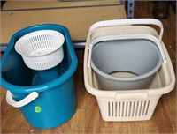 Basket and mop bucket