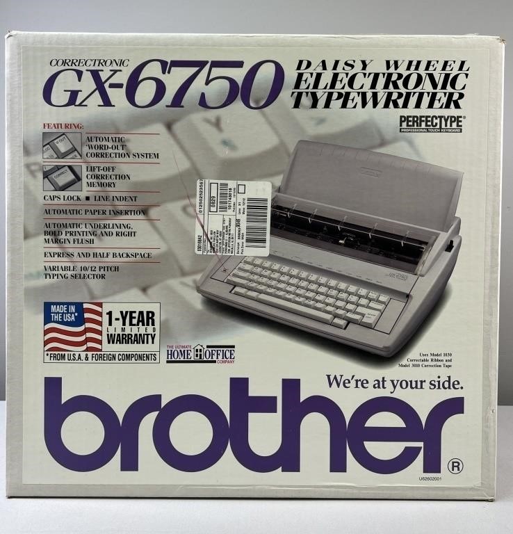 Brother Electronic Typewriter