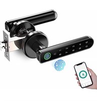 ($89) TEKXDD Smart Door Lock, Fingerprint Door