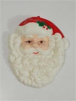 MCM Santa Hard plastic hanging Ornament