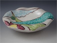 1950's MID CENTURY ITALY CIGAR ASHTRAY BOWL OVAL