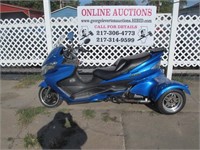 Blue 3-Wheel Scooter