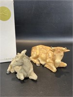 Seraphim Classics Nativity Animals Cow & Donkey 7