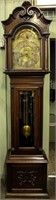 Furniture Antique Tall Case Grandfather Clock