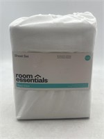 NEW Room Essentials 4pc Queen Sheet Set