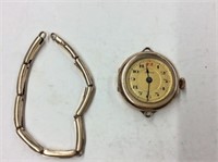 Watch Gold Filled, Working, Band Not Attached