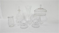 ANTIQUE GLASS LOT