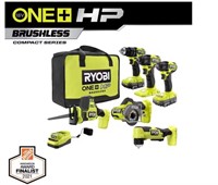 Ryobi HP 18V Brushless Cordless Combo Kit (6-Tool)