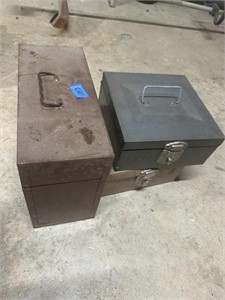 Assorted Metal Boxes